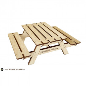 Picnic Table 1/10 Scale Crawler Park Picnic Table 1/10 Scale Crawler Park