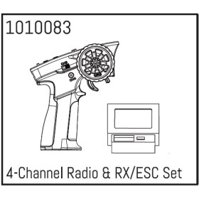4-Channel Radio & RX/ESC Set 4-Channel Radio & RX/ESC Set