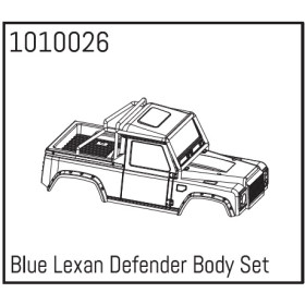 Blue Lexan Defender Body Set Blue Lexan Defender Body Set