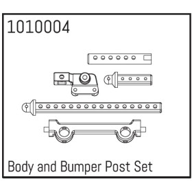 Body and Bumper Post Set Body and Bumper Post Set