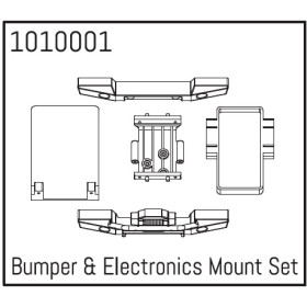 Bumper & Electronics Mount Set Bumper & Electronics Mount Set
