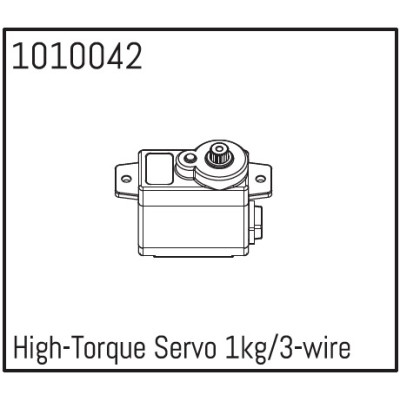 High-Torque Servo 1kg/3-wire