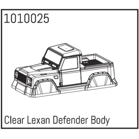 Clear Lexan Defender Body Clear Lexan Defender Body