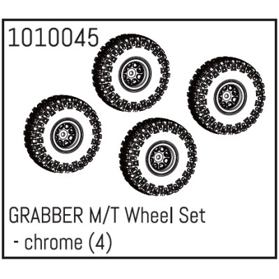 GRABBER M/T Wheel Set - chrome (4)