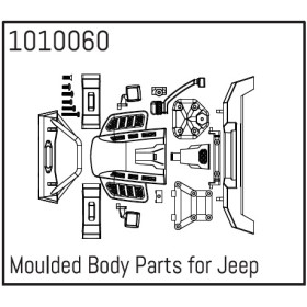 Moulded Body Parts for Wrangler Moulded Body Parts for Wrangler