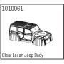 Clear Lexan Wrangler Body