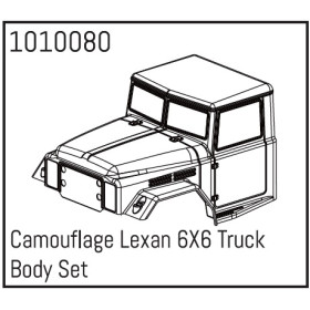 Camouflage Lexan 6X6 Truck Body Set Camouflage Lexan 6X6 Truck Body Set