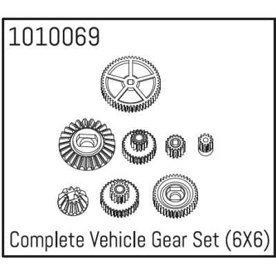 Complete Vehicle Gear Set (6X6)