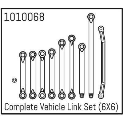 Complete Vehicle Link Set (6X6)