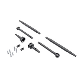 Axle Shafts, front and rear (2)/ stub axles, front (2) (hardened steel) Axle Shafts, front and rear (2)/ stub axles, front (2) (hardened steel)