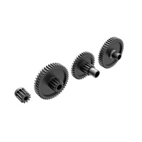 Gear set, transmission, low range (crawl) (40.3:1 reduction ratio)/ pinion gear, 11-tooth Gear set, transmission, low range (crawl) (40.3:1 reduction ratio)/ pinion gear, 11-tooth