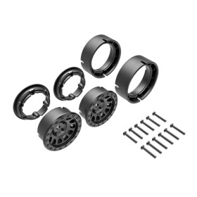 Wheels, Method 105 1.0, black, beadlock 2 Wheels, Method 105 1.0, black, beadlock 2