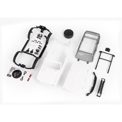 Body, Ford Bronco (2021), complete (white, requires painting)