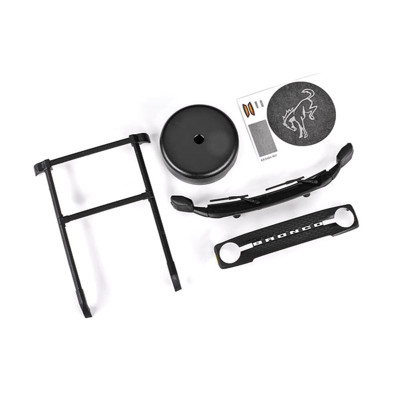 Roof rack/ spare tire cover/ cowl/ grille (fits 9711 body)