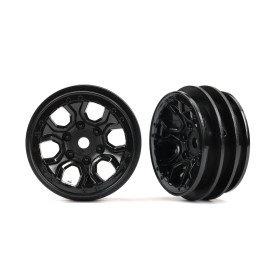 Wheels, 1.0" (black) (2) Wheels, 1.0" (black) (2)
