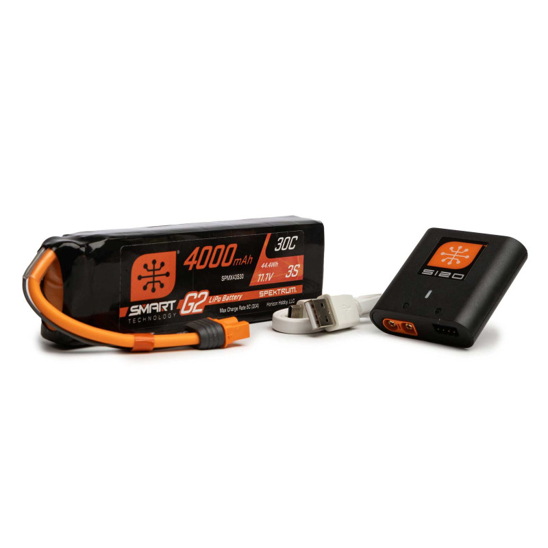 Smart G2 Powerstage Air Bundle: 3S 4000mAh LiPo Battery / S120 Charger Smart G2 Powerstage Air Bundle: 3S 4000mAh LiPo Battery / S120 Charger