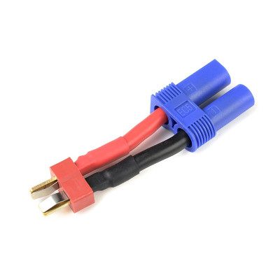 Revtec Power Adapter Lead Deans Socket to EC-5 Socket 12AWG Silicone Wire - 1 pc