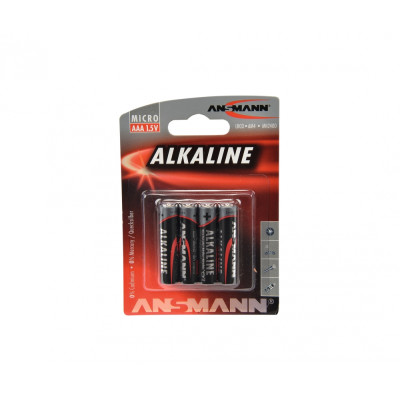 Pilhas alcalinas AAA 1.5V (4)