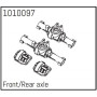 Front/Rear Axle Set - PRO Crawler 1:18