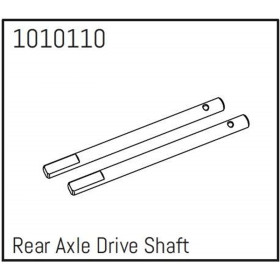 Rear Axle Drive Shaft - PRO Crawler 1:18 (2) Rear Axle Drive Shaft - PRO Crawler 1:18 (2)