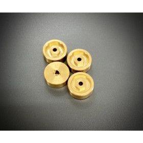 Optional Brass Wheel Hex Hubs 11g - PRO Crawler (4) Optional Brass Wheel Hex Hubs 11g - PRO Crawler (4)