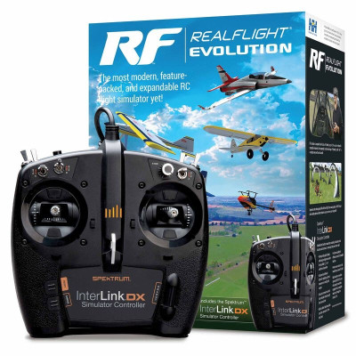 REALFLIGHT Evolution Simulador Voo RC Flight c/Interlink