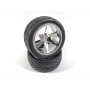 Buggy Wheel Set 6-Spoke/Street 1:10 Front Chrome
