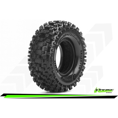CR-UPHILL - 1:18/1:24 Crawler Tires Super Soft for 1.0 Wheels (2)