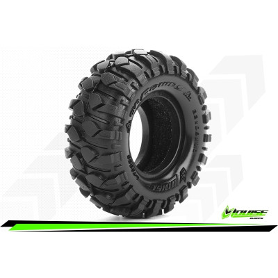 CR-ROWDY - 1:18/1:24 Crawler Tires Super Soft for 1.0 Wheels (2)