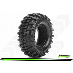 CR-CHAMP - 1:18/1:24 Crawler Tires Super Soft for 1.0 Wheels (2) CR-CHAMP - 1:18/1:24 Crawler Tires Super Soft for 1.0 Wheels (2)