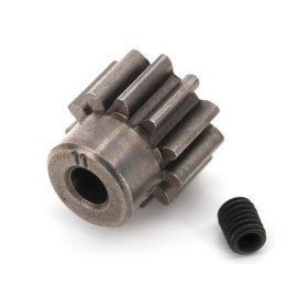 Gear, 11-T pinion (32-p) (steel) (fits 3mm shaft)/ set screw Gear, 11-T pinion (32-p) (steel) (fits 3mm shaft)/ set screw