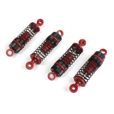 Shock Absorber Set Red/4pcs