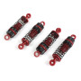 Shock Absorber Set Red/4pcs