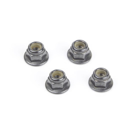 Flanged Lock Nut M3 - 4pcs Flanged Lock Nut M3 - 4pcs