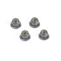 Flanged Lock Nut M3 - 4pcs