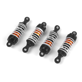 Aluminum Oil-Filled Shock Absorber Set Orange/4pcs Aluminum Oil-Filled Shock Absorber Set Orange/4pcs