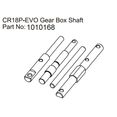 Gear Box Shaft - EVO 1:18