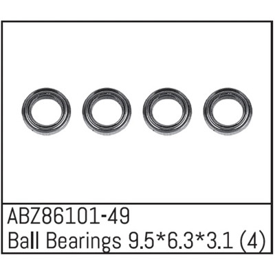 Ball Bearings 9.5x6.3x3.1 - Mini AMT (4)