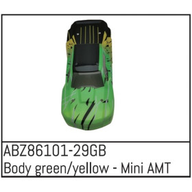Body green/yellow - Mini AMT Body green/yellow - Mini AMT