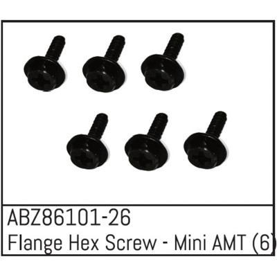 Flange Hex Screw - Mini AMT (6)