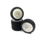Wheel Set "Rally Winded Design" 1:10 White (4)