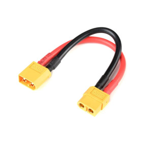 Power Extension Lead XT-60 12AWG Silicone Wire - 12cm Power Extension Lead XT-60 12AWG Silicone Wire - 12cm