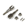 Rear Wheel Axles (Steel/2pcs)