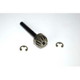 Differential drive gear shaft + E-Clips Differential drive gear shaft + E-Clips