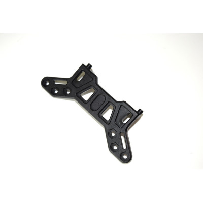 Rear body post support plate