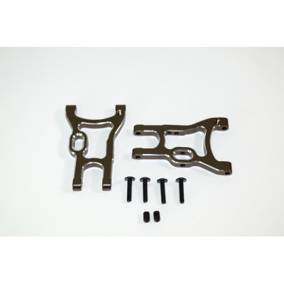 Aluminum lower suspension arm rear (2) RTR/BL