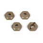 Alum Wheel Hex (4pcs)