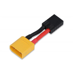 Adapter with cable XT90 (M) suitable for Traxxas (F) 50mm Adapter with cable XT90 (M) suitable for Traxxas (F) 50mm