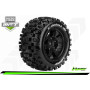 MFT X-UPHILL X-Maxx Serie Tire Set Mounted Sport Black Wheels Hex 24mm