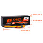 SPEKTRUM Smart G2 LiPo 11.1V 5000mAh 3S 50C Hardcase IC3